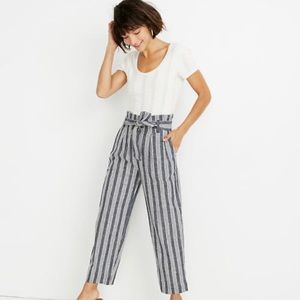 Madewell paper bag pants